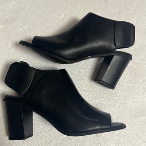 Route 66 open toed block heels